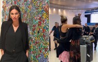 Alina Puscau si-a intampinat mama si prietena la aeroport. FOTO/ Instagram