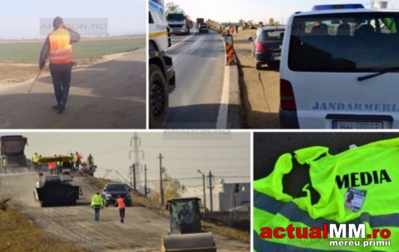 Un jurnalist arădean, bătut crunt de un muncitor pentru că făcea poze pe șantier