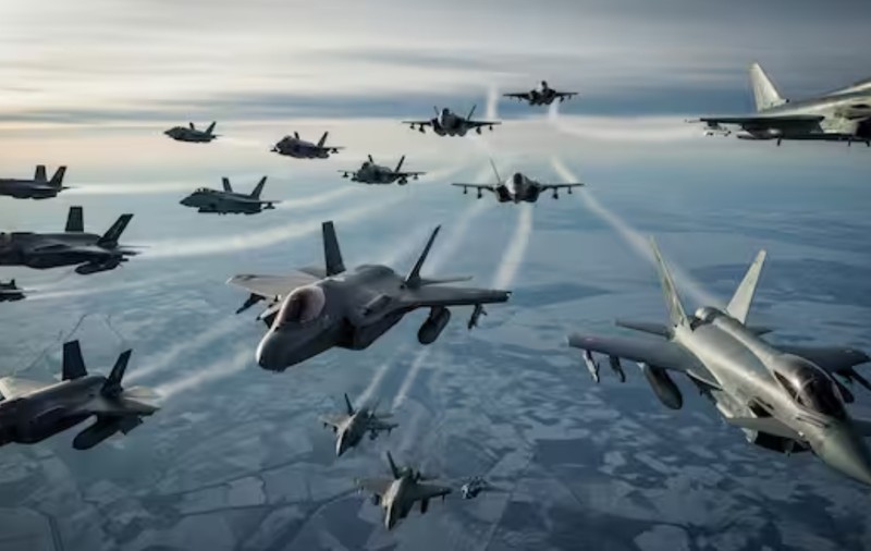 Două avioane britanice au patrulat deasupra României, într-o demonstrație de forță a NATO: „Pregătiți să apărăm spațiul aerian”