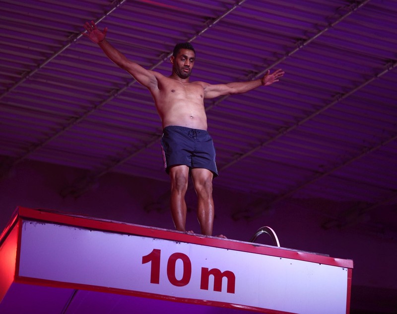 Bănel Nicoliță, trimis în vacanță de emisiunea „Splash! Vedete la apă”. El e printre primii finaliști ai show-ului de la Antena 1