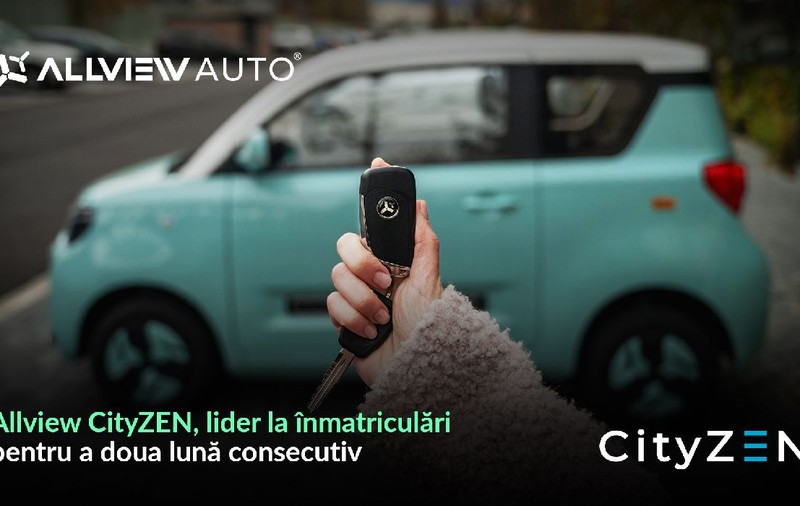 Mașina electrică de mici dimensiuni produsă de o companie locală, cea mai vândută din clasa sa, în România, la început de 2025