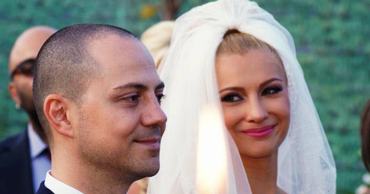 Dan Badea, alături de Lora, în ziua căsătoriei lor