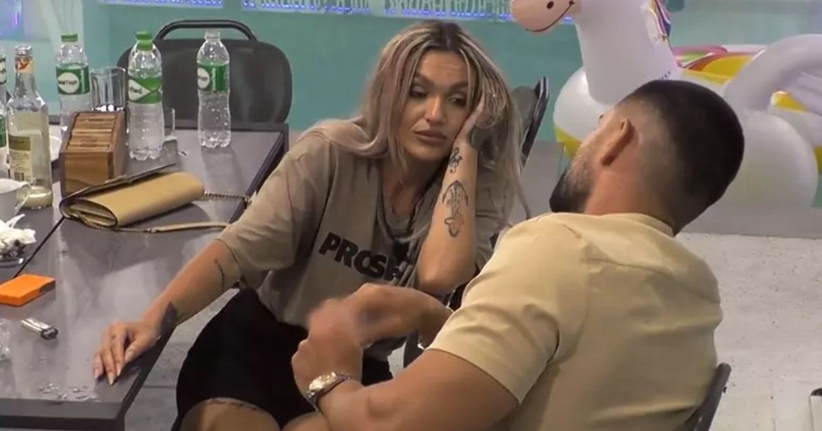 Concurenta Ella Vișan și ispita masculină Teo Costache la Insula Iubirii 2025, emisiune difuzată de Antena 1