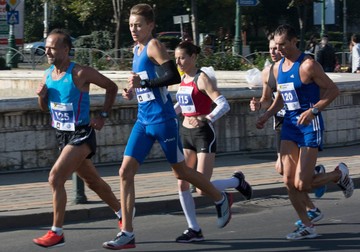 Paula Todoran a alergat și câștigat Maratonul București