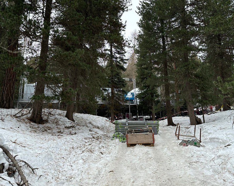 Prezentare de modă exclusivistă în mijlocul unei păduri, la St. Moritz. Organizațiile de mediu se tem că vor fi tăiați copacii. Cine este organizatorul