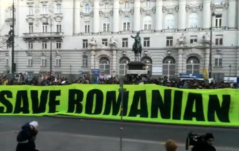 Marș împresionant în Viena pentru pădurile din România. Mesajul afișat
