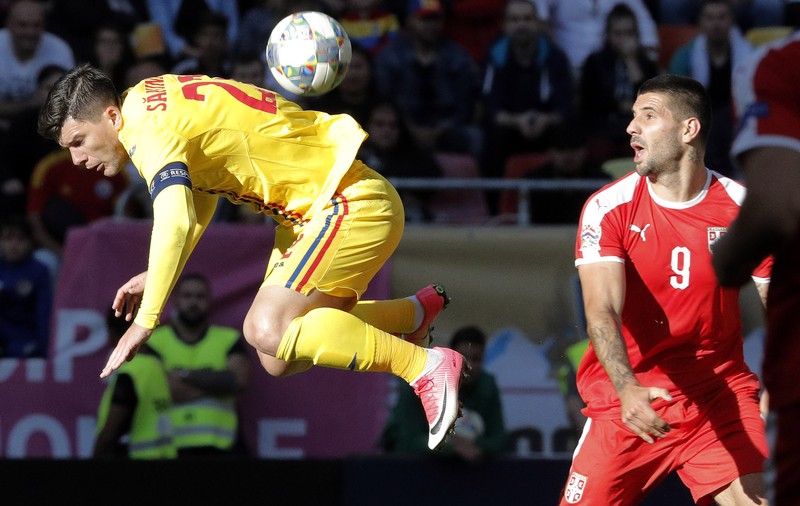România - Serbia 0-0, în Liga Națiunilor. Tricolorii au scos o remiză eroică, după ce au jucat o repriză în 10 oameni