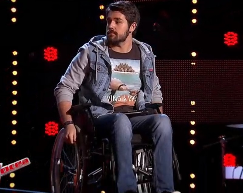 Mihnea Vîlceanu, concurentul în scaun cu rotile care a impresionat la Vocea României