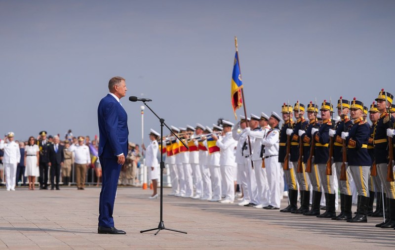 Ziua Marinei | Klaus Iohannis, discurs despre importanța strategică a Mării Negre pentru securitatea spațiului euroatlantic