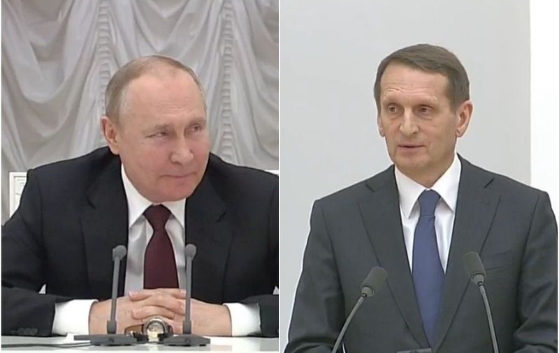 Scenetă la Kremlin: Putin l-a certat, în direct la TV, pe șeful spionilor ruși. „Susțineți recunoașterea suveranității? Vorbiți clar”