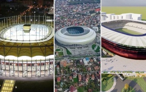 Top 10 stadioane din România. Unde se încadrează noul stadion Dinamo de 172 de milioane de euro