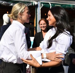 Meghan Markle și Misha Nonoo (Foto Northfoto)