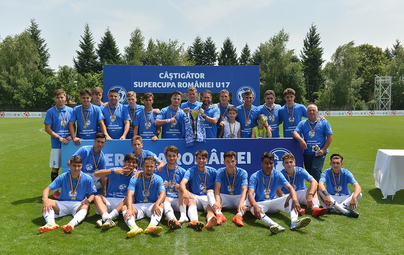 Clubul Sportiv U Craiova a câștigat Supercupa României U17