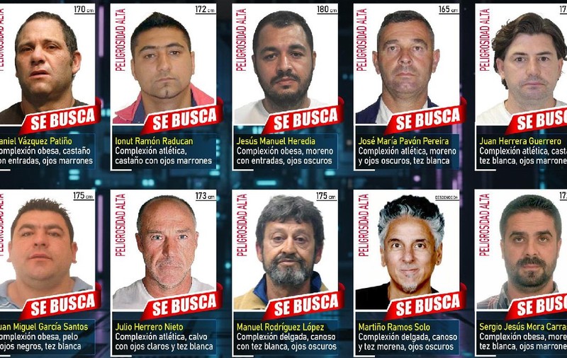 Cine este românul care a intrat pe lista celor mai căutați 10 fugari din Spania. A evadat și este extrem de periculos