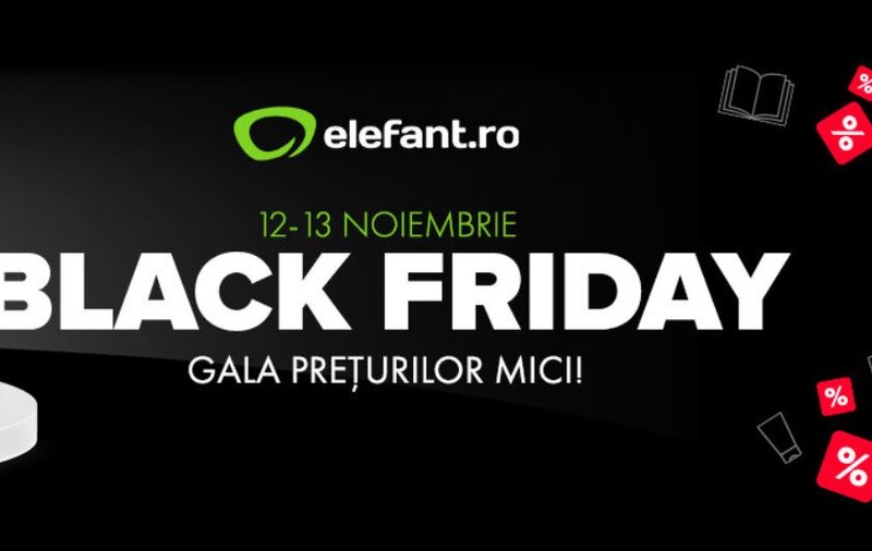 Black Friday 2020 la Elefant.ro. Cele mai bune reduceri de care puteți profita azi și mâine