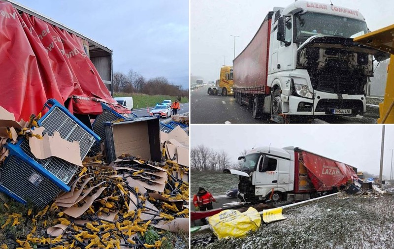 Un șofer român de TIR a băut apă în timp ce conducea, iar la scurt timp poliția a blocat autostrada, în Belgia