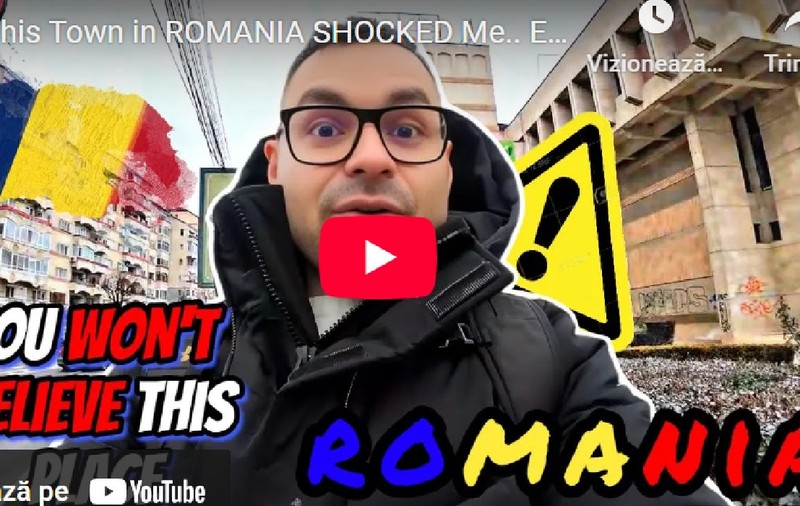 Destinația din România care l-a uimit pe un vlogger din Italia: „De ce nimeni nu vorbește despre acest oraș?” 
