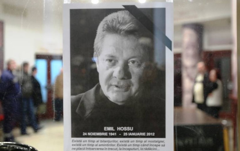 Emil Hossu, înmormântat la cimitirul Bellu din Capitală, sâmbătă, la ora 14.00