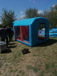 Camerele au fost umflate, dar nu au fost folosite niciodată