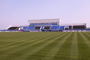 Așa arată noul stadion construit în incinta Academiei Hagi, pe care Viitorul va juca în Liga I