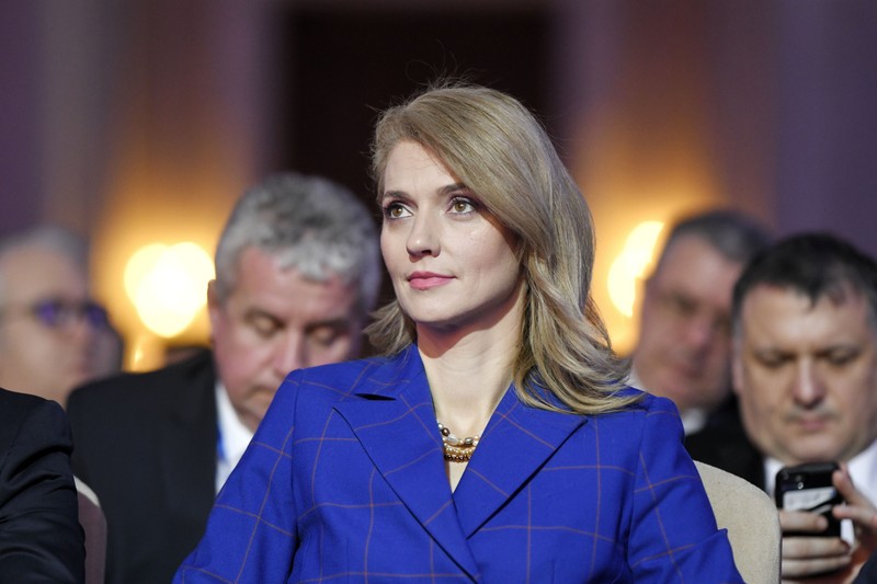 Senatoarea Alina Gorghiu participa la reuniunea Consiliului National al PNL, desfasurata la Palatul Parlamentului duminica, 2 februarie 2020. ANDREEA ALEXANDRU / MEDIAFAX FOTO