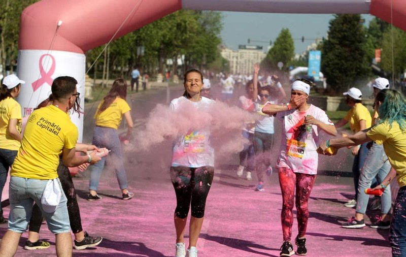 Evenimentul The Color Run 2018 are loc, sâmbătă, în București. În ce zone va fi restricționat traficul