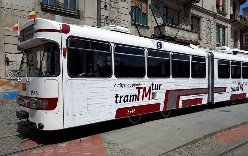 Tramvaiul turistic, din nou pe traseu la Timișoara
