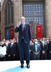 Președintele Recep Tayyip Erdogan FOTO: EPA