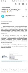 Răspunsul primit de Rise Project de la DLAF