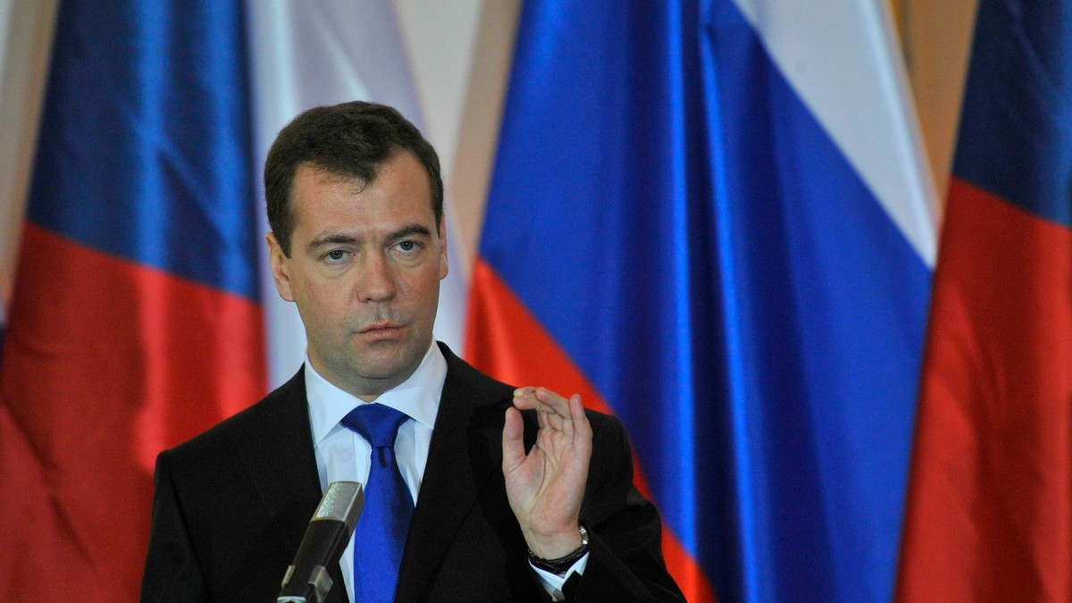 Dmitri Medvedev, vicepreședintele Consiliului de Securitate al Federației Ruse.