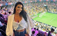 Sandra Mutu pe stadion
