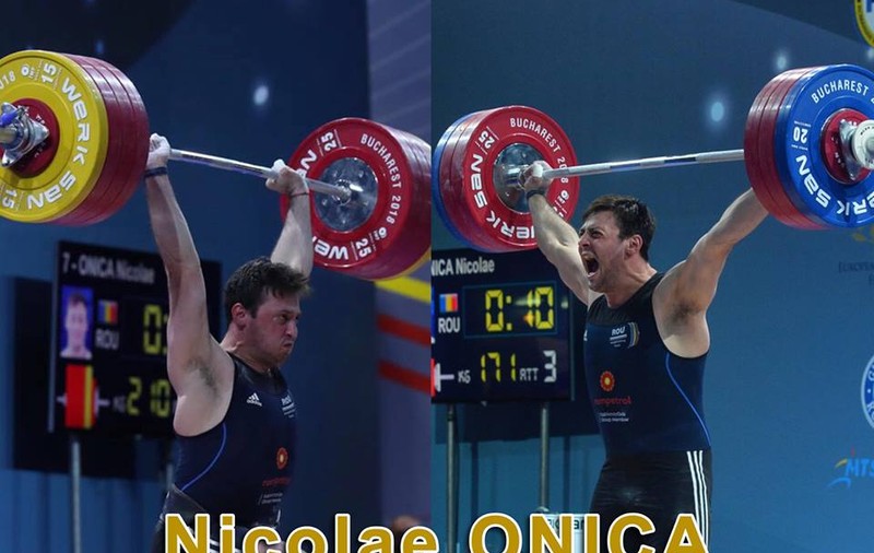 Nicolae Onica, bronz la Campionatele Mondiale de haltere 2018
