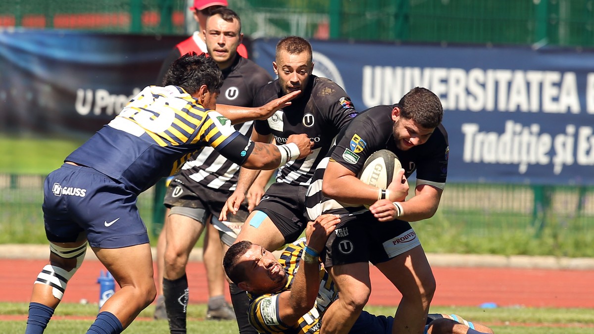 Timișoara Saracens - U Cluj 60-23, în epilogul etapei a 12-a din SuperLiga de rugby