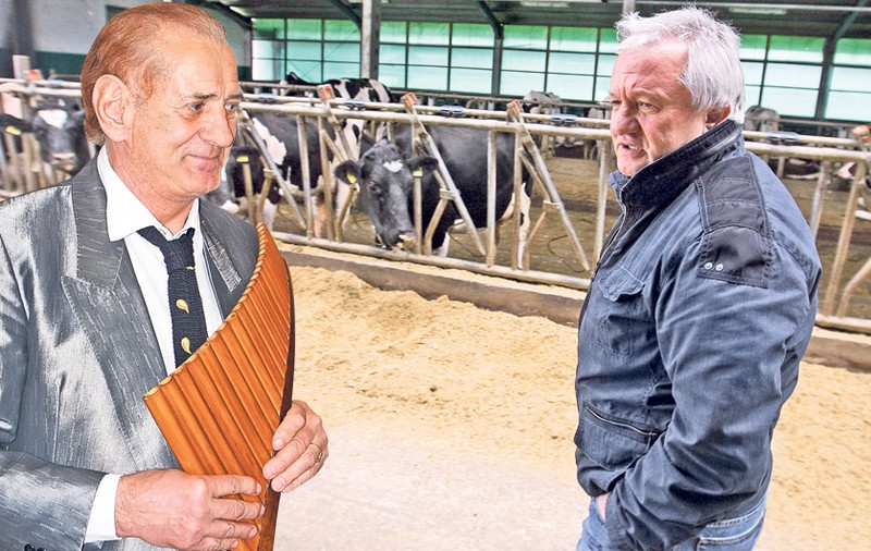 «Vreau 1 kg de brânză şi 3 litri de lapte săptămânal» | Aceasta e plata pe care o cere maestrul Gheorghe Zamfir de la Adrian Porumboiu