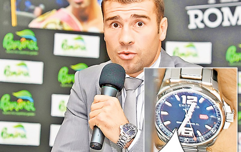 Lucian Bute poartă ceas de 3.800 €