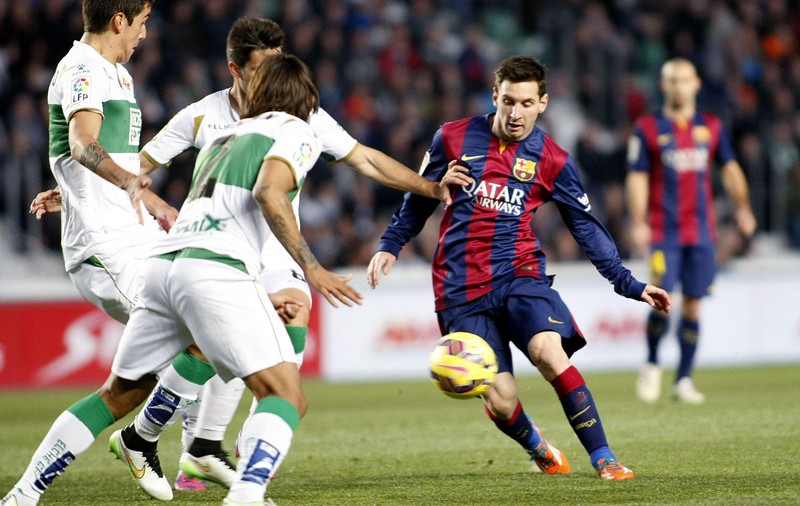 Barcelona a umilit-o pe Elche, iar Messi a stabilit un nou record / VIDEO