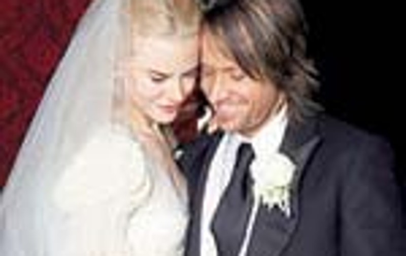 Nicole Kidman s-a maritat ieri