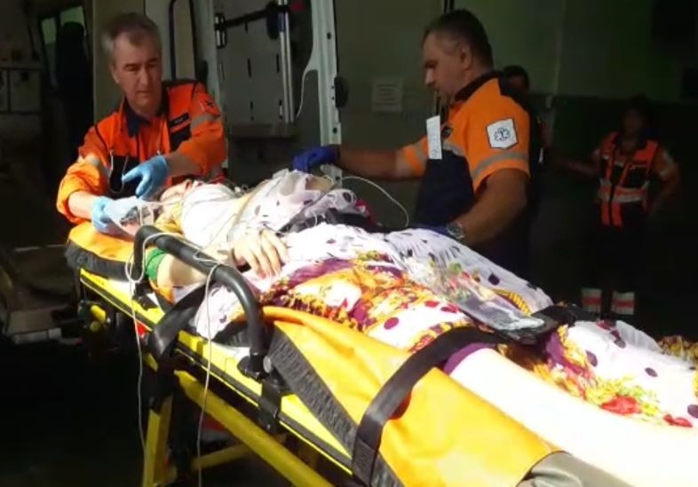 Accident grav în Călinești, județul Argeș foto: sursata.ro