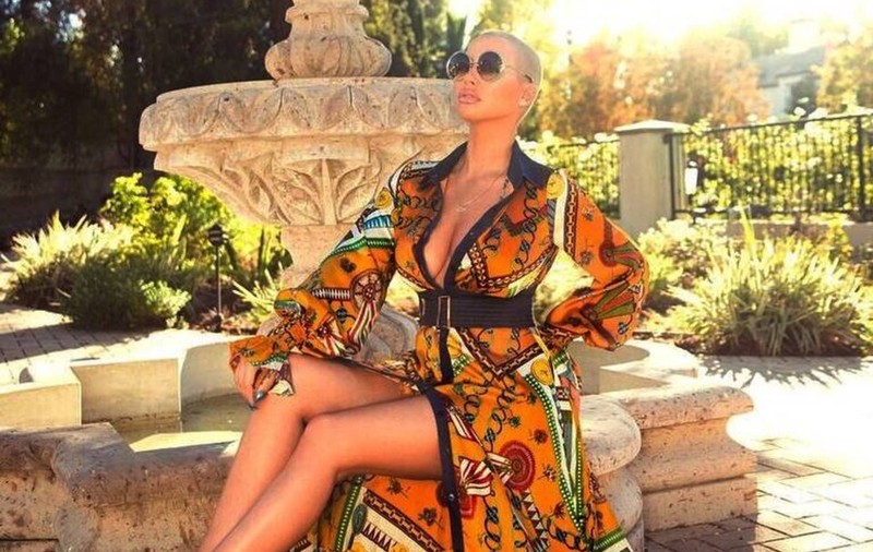 Amber Rose, goală pușcă! N-a ascuns nimic