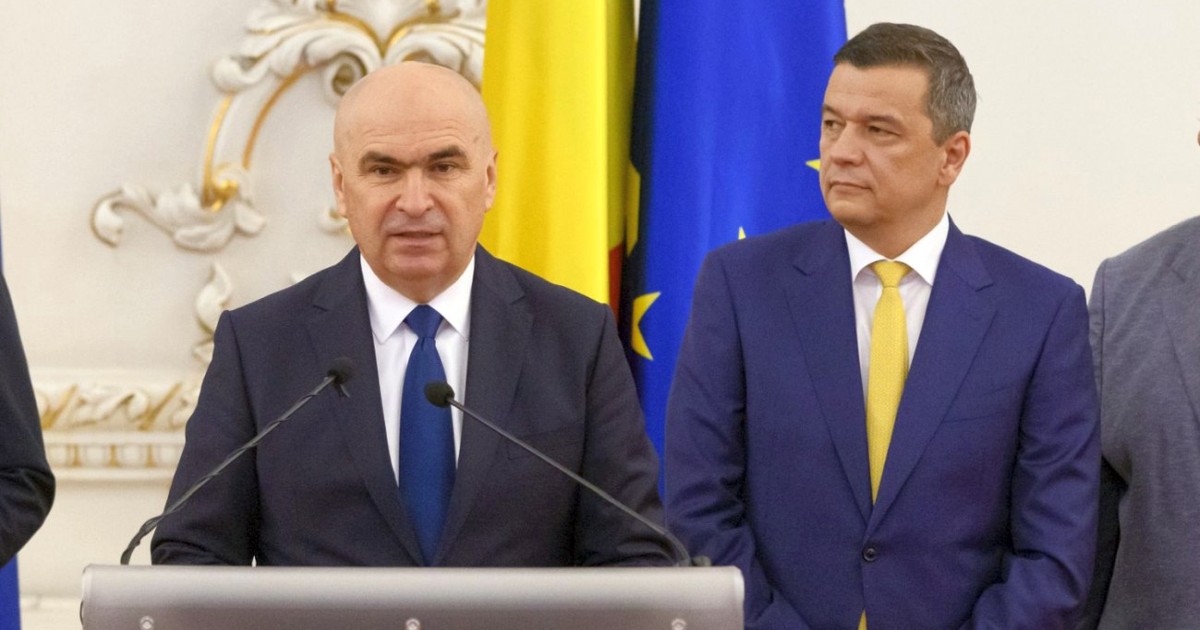 Ilie Bolojan (PNL) și Sorin Grindeanu (PSD) sunt parte din coaliție din luna iunie, dar se ceartă din iulie