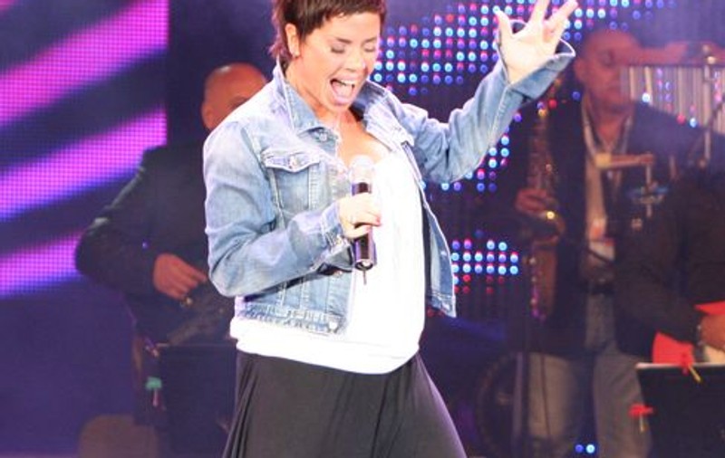 Luminiţa Anghel: "Mandinga a avut o piesă pozitivă, cu un show tonic"