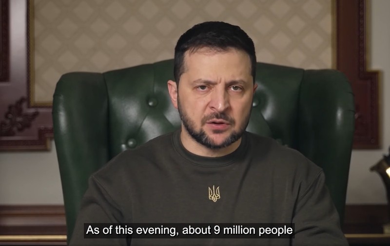 Zelenski: „Penuria de energie persistă, aproape 9 milioane de ucraineni sunt fără curent electric”. Ce se întâmplă pe front