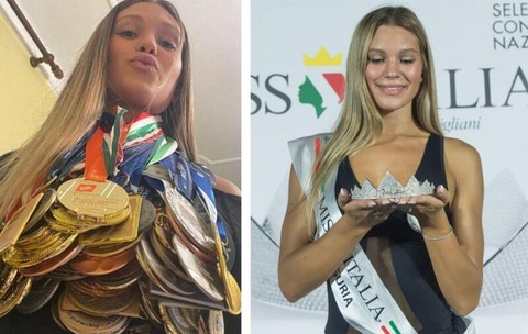 Sarah Rizea, înotătoarea cu părinți români, aleasă Miss Italia 2026! » „Tatăl meu, Marian, e tâmplar”