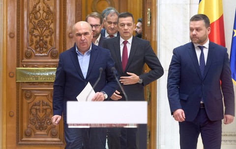 Ilie Bolojan a anunțat că PNL rupe coaliția cu PSD după 10 luni. Nu a negat că va accepta sprijin de la AUR