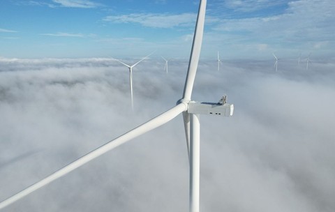 Parcul eolian VIFOR, cel mai mare din ultimul deceniu în România, deschis la Buzău. Foto: Rezolv Energy