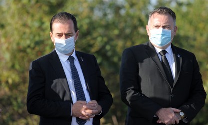 Ludovic Orban și Nelu Tătaru. Foto: Agerpres