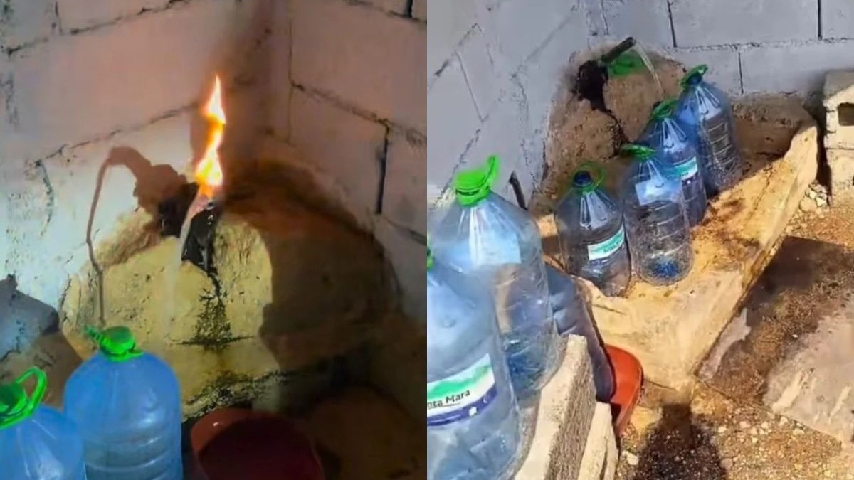 Rețetă periculoasă în Serbia apă contaminată cu kerosen, vândută pacienților cu cancer pe post de tratament miraculos. Sursă foto: colaj foto Blic.