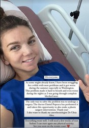 Mesajul transmis de Simona Halep, pe pagina sa de Instagram