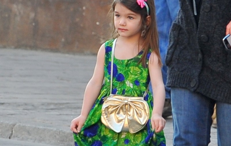 Suri Cruise, actriţă la cinci ani!
