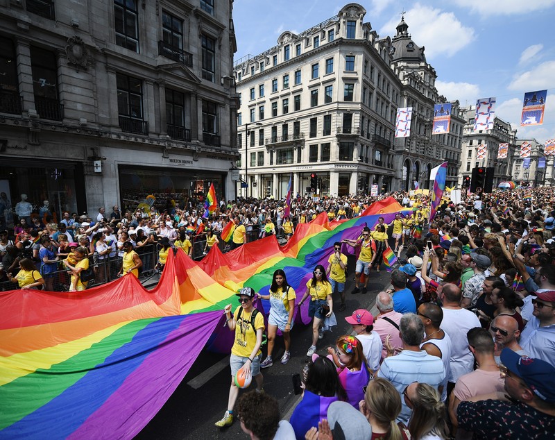 Un milion de oameni au participat, sâmbătă, la Parada Gay de la Londra